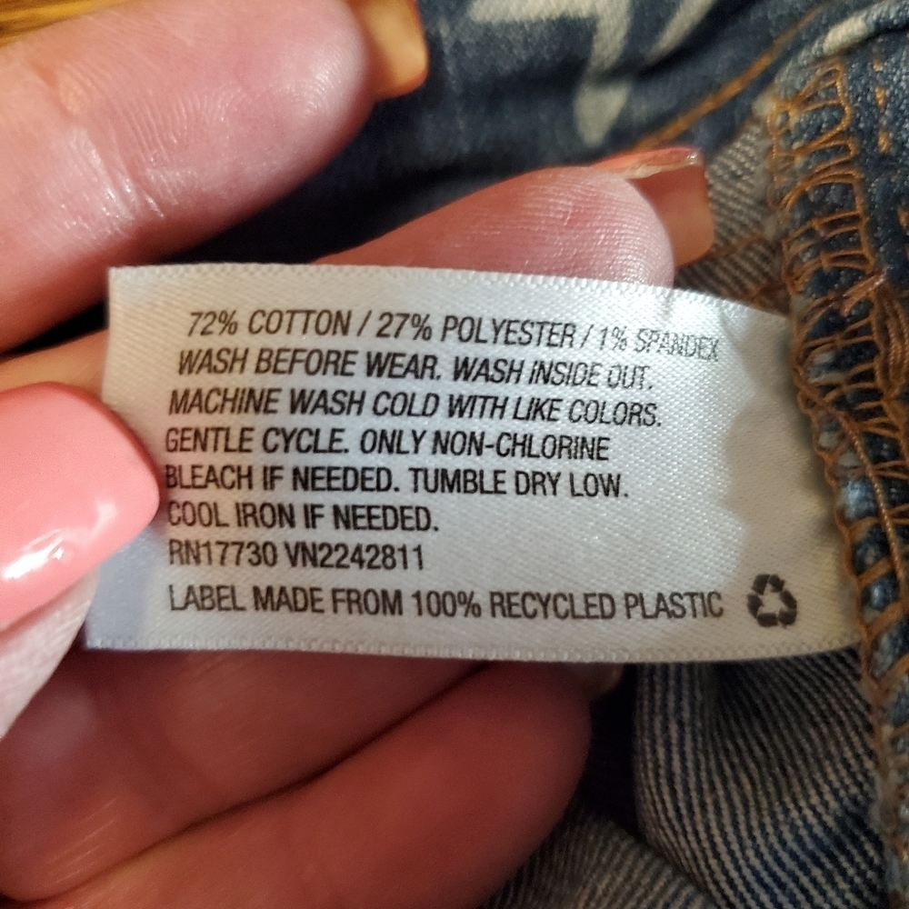 Cat & Jack Girls Overall Shorts - Picture 8 of 10